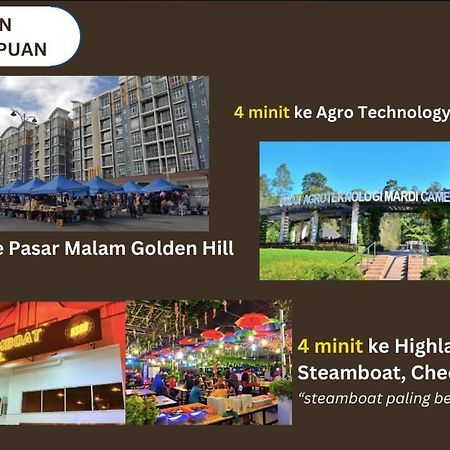 Homestay Cinta Furqan 1 - Apartment Cameron Highland Tanah Rata Zewnętrze zdjęcie