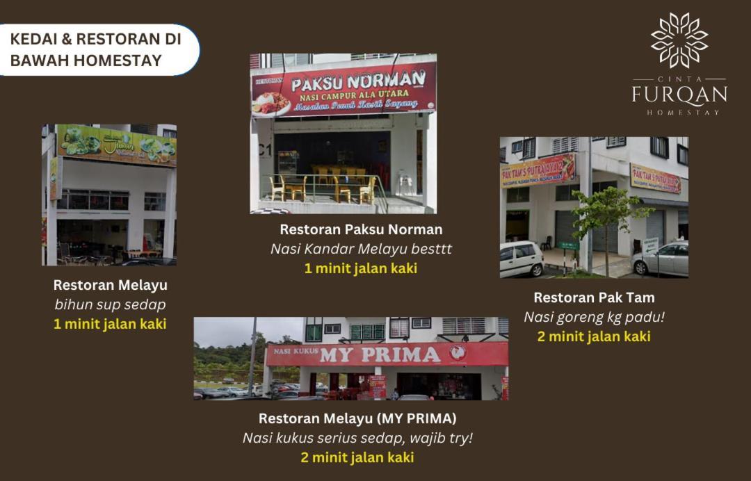 Homestay Cinta Furqan 1 - Apartment Cameron Highland Tanah Rata Zewnętrze zdjęcie