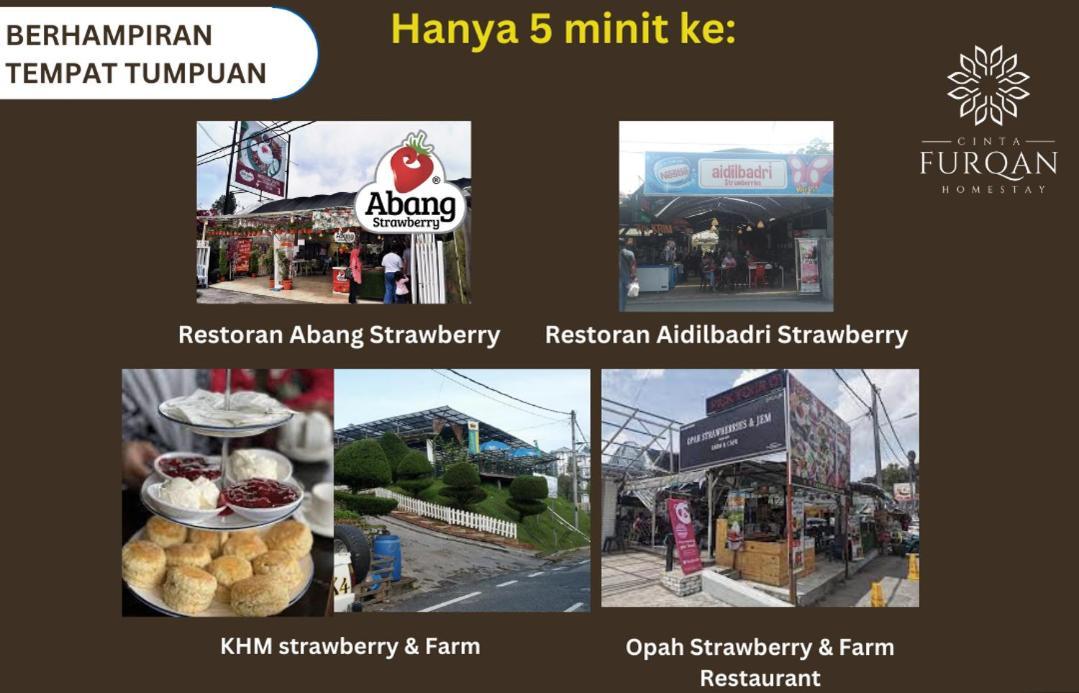 Homestay Cinta Furqan 1 - Apartment Cameron Highland Tanah Rata Zewnętrze zdjęcie