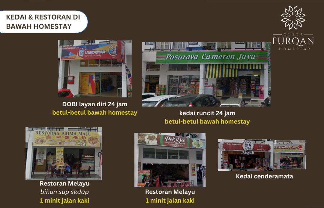 Homestay Cinta Furqan 1 - Apartment Cameron Highland Tanah Rata Zewnętrze zdjęcie